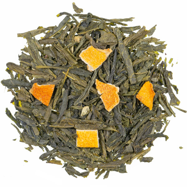 Grüner Tee Orange