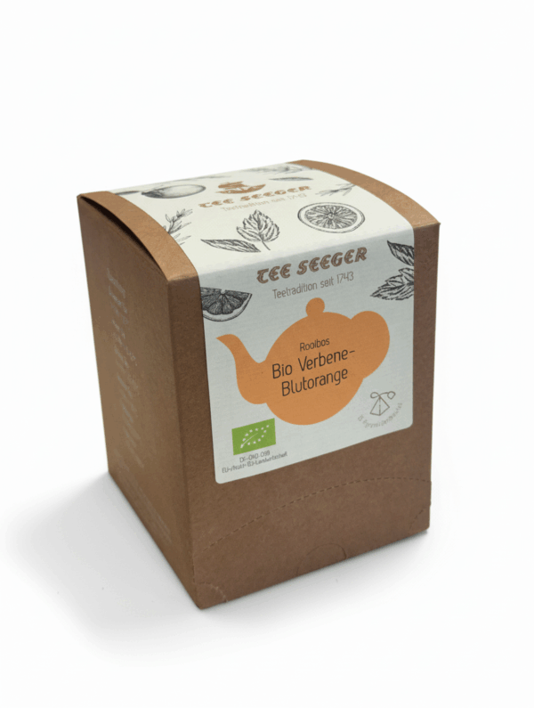 Pyramidenbeutel Bio Rooibos Verbene-Blutorange